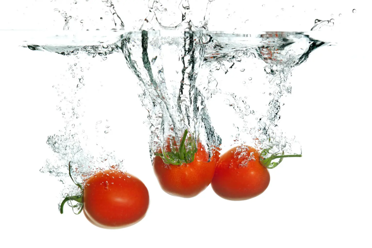 Tomatoes Swiming