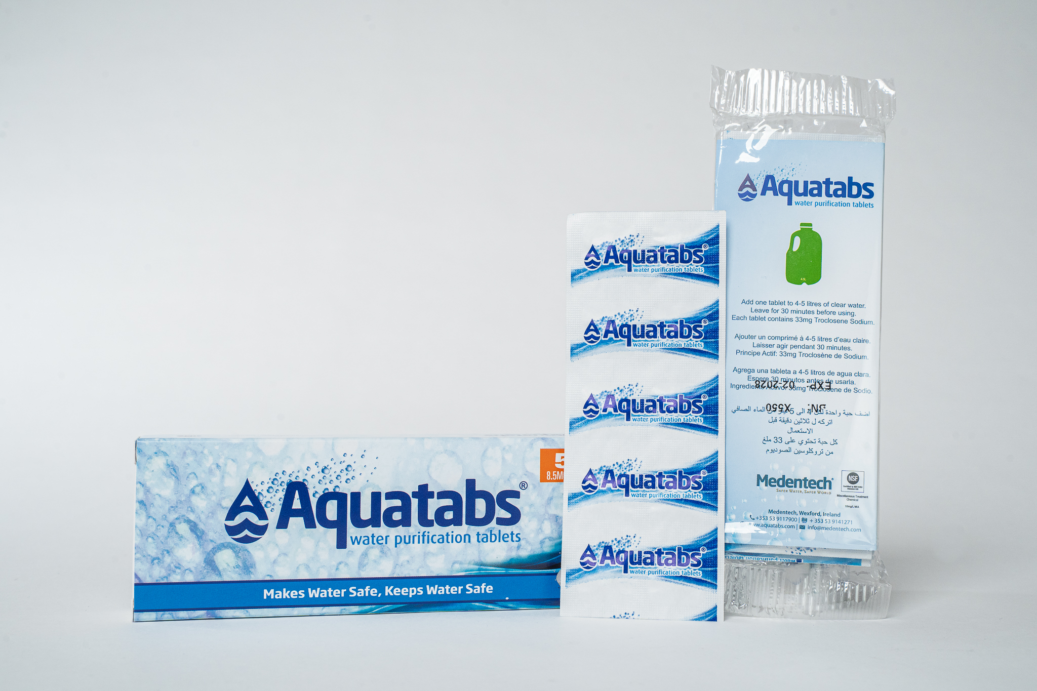 Aquatabs help Access to clean water